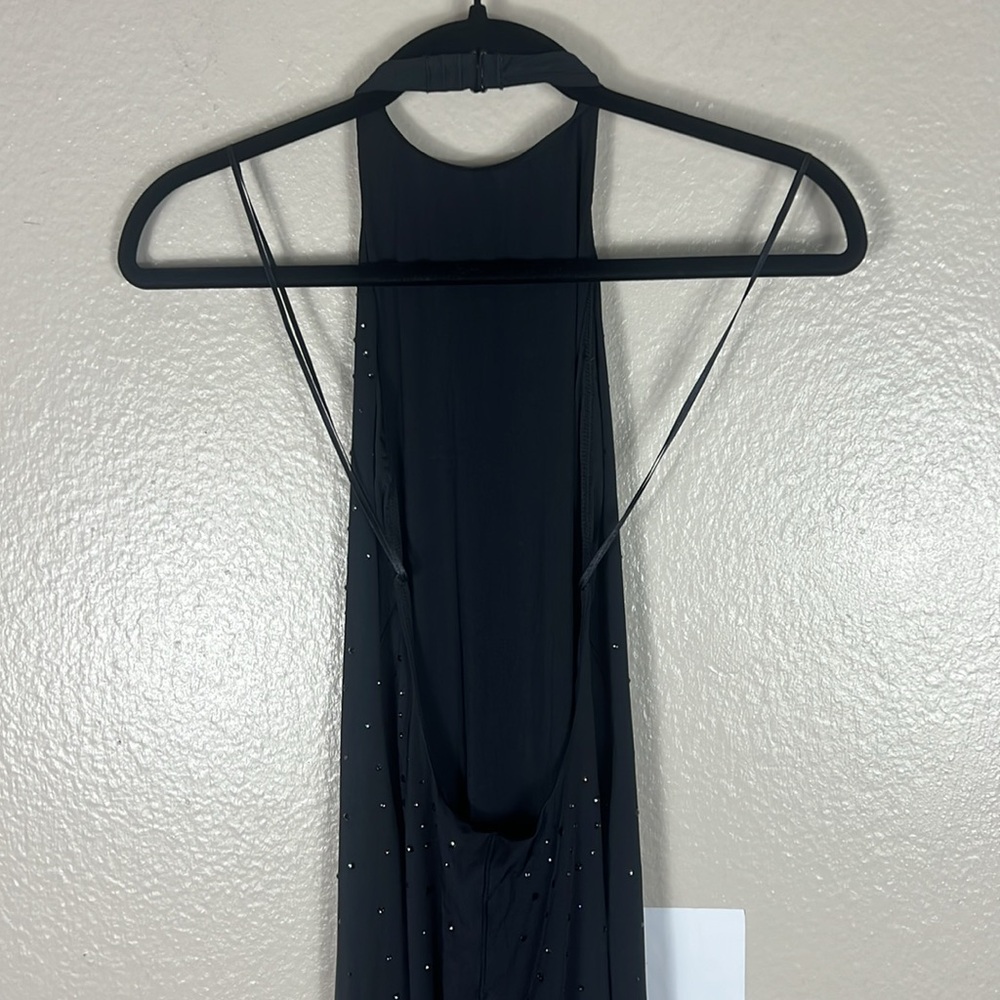 (SOLD) SKIMS X Swavorski Jelly Sheer Intimates Halter Catsuit - Picture 6 of 9